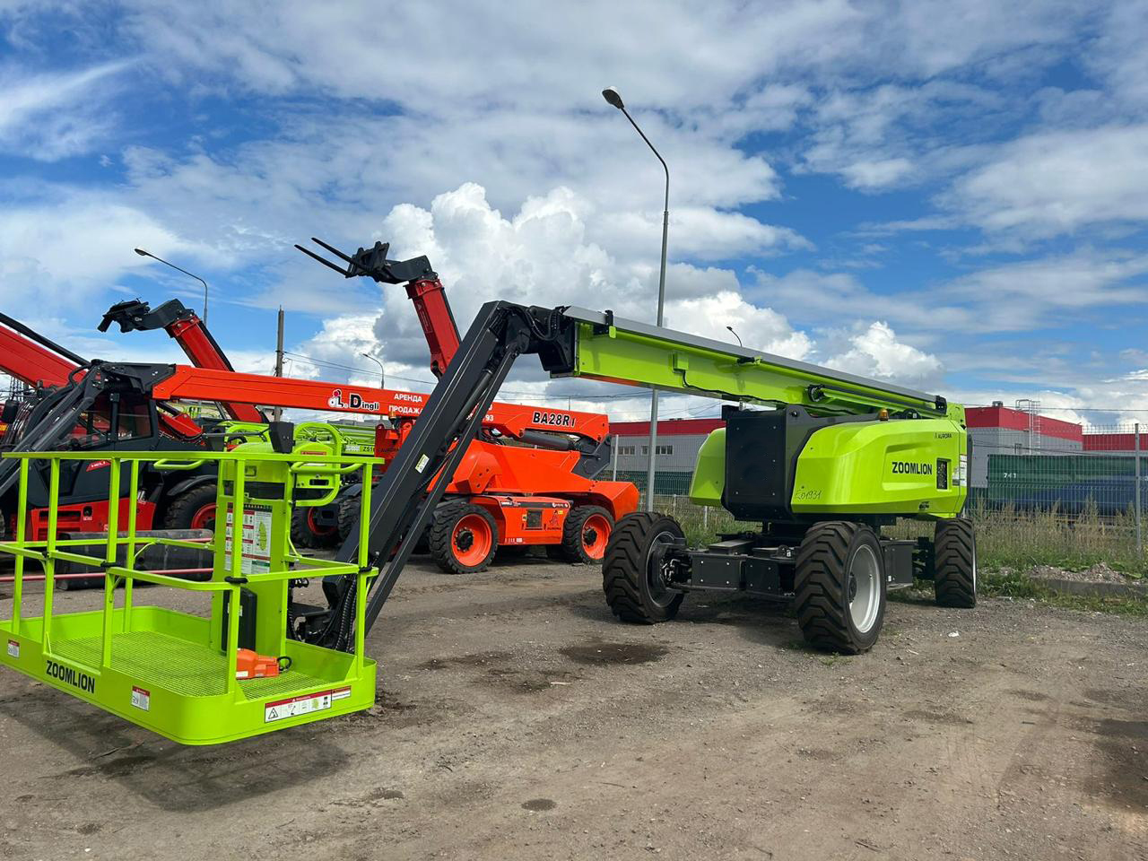 Коленчатый дизельный подъемник Zoomlion ZA32J